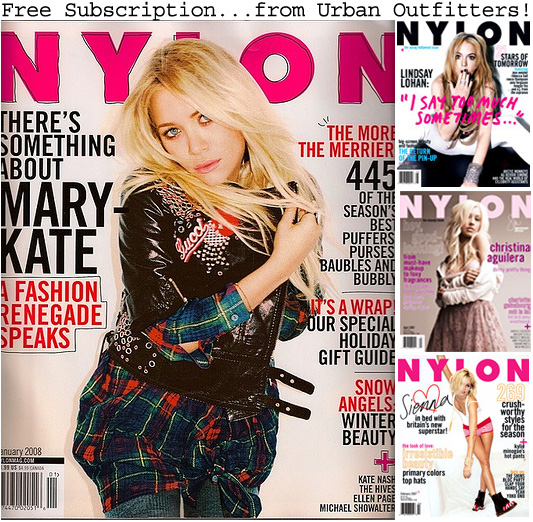 Free Nylon Magazine From Urban Outfitters 7